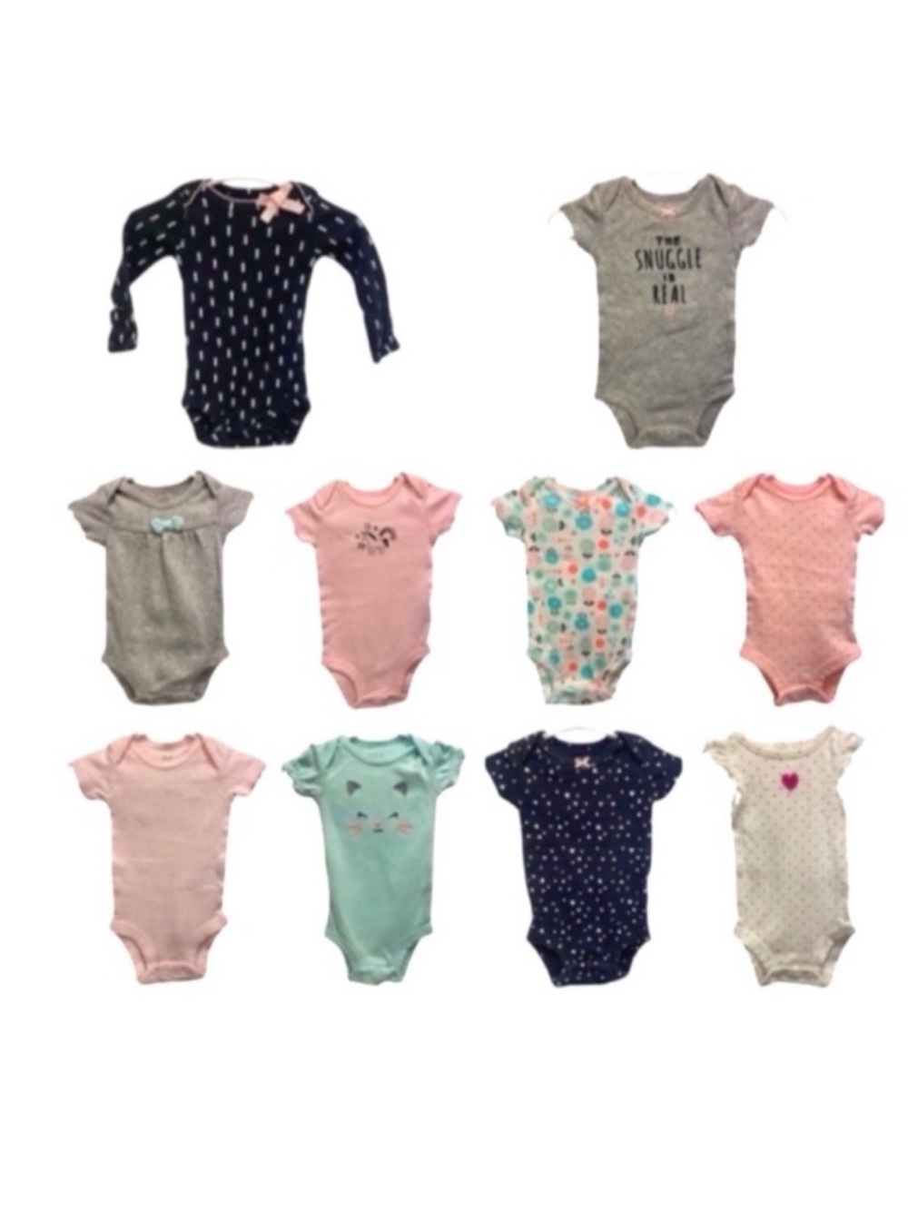 10 Carters Onesie